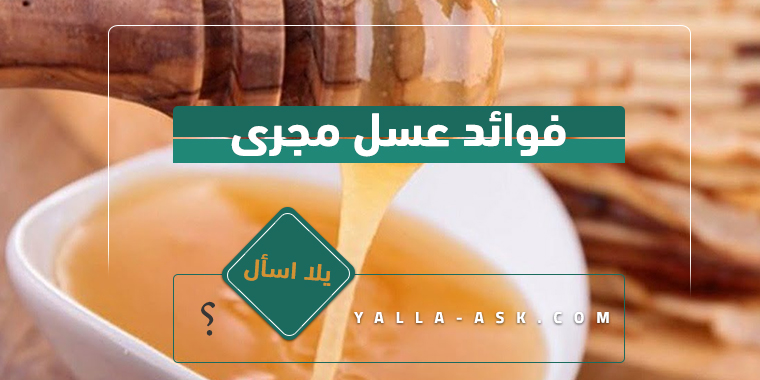 فوائد عسل مجرى