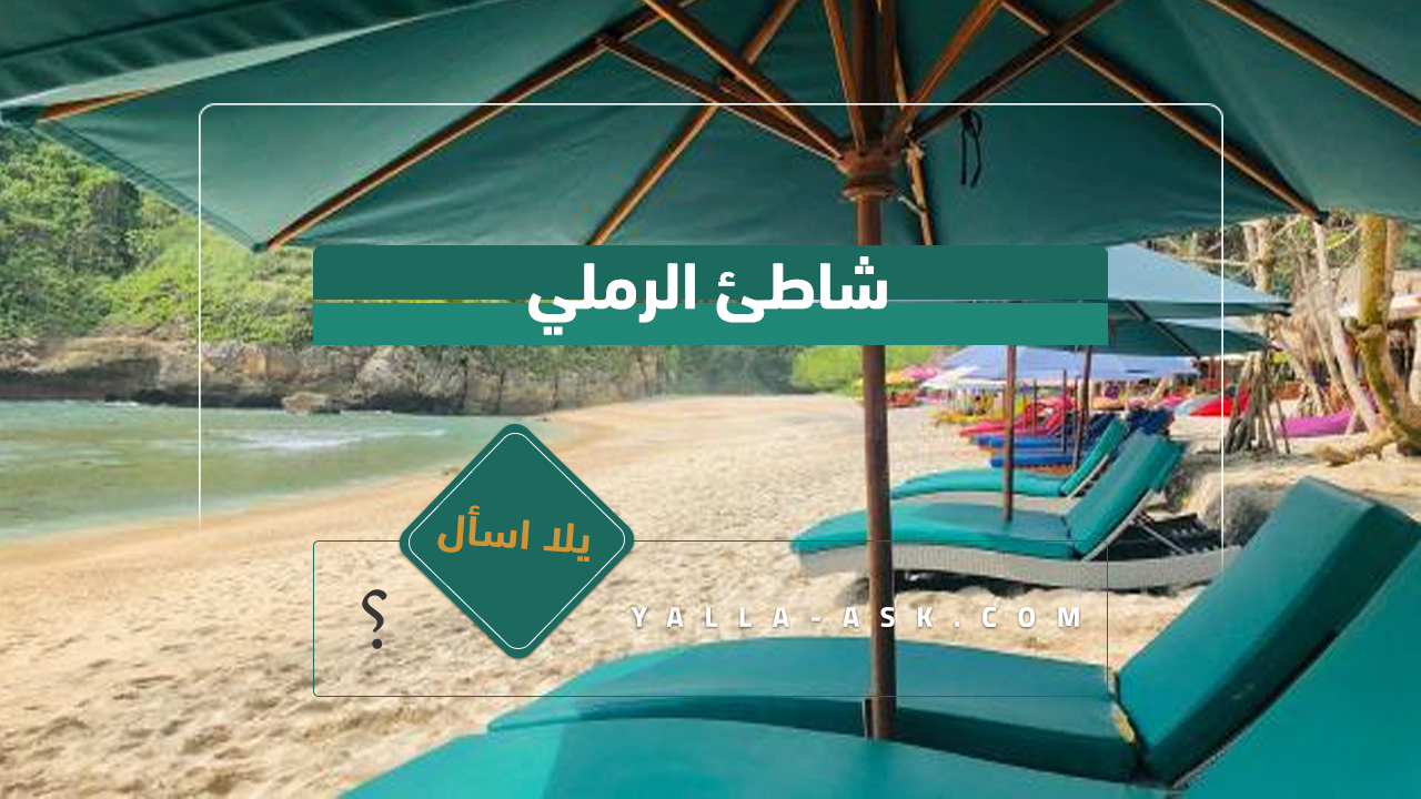 شاطئ الرملي